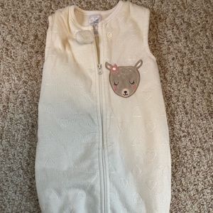 Fleece baby sleep sack